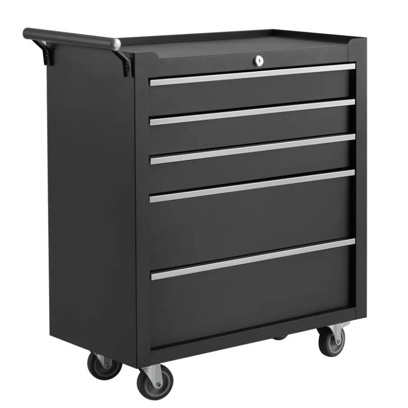 Photo 1 of Garvee Steel Rolling Tool Cabinet (Black)