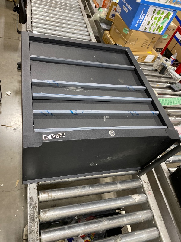 Photo 1 of  Garvee Steel Rolling Tool Cabinet (Black)