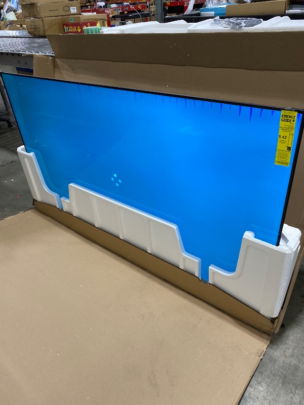 Photo 1 of Samsung 65-Inch Class Crystal UHD U8000F 4K Smart TV Endless Free Content, Crystal Processor 4K, MetalStream Design, Knox Security, Alexa Built-in