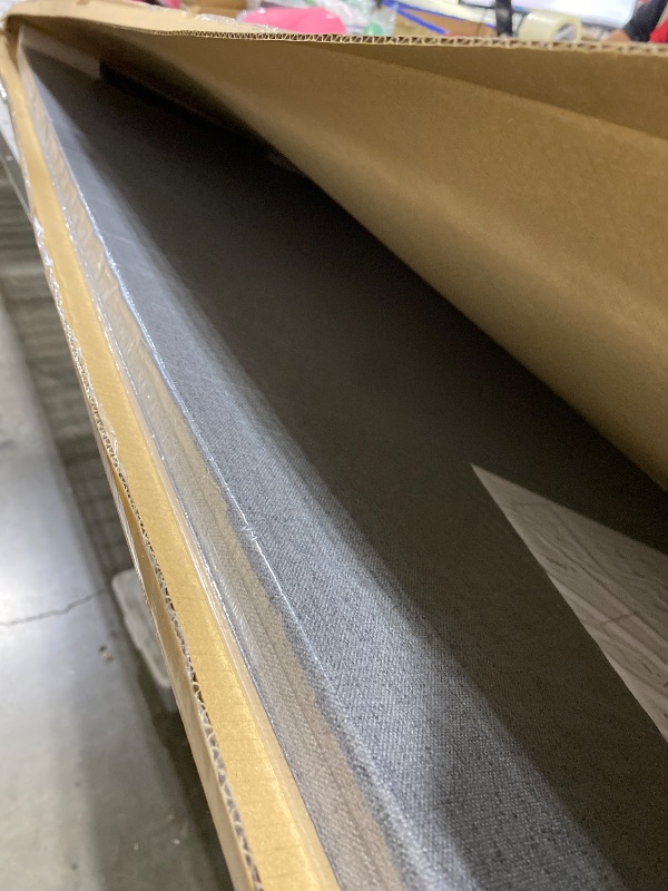 Photo 1 of KERRAM Desk Privacy Panel 24 x 60 Inch,Sound Absorbing & Proof Desk Divider for Office, Clamp-on/Screw-on Acoustic Desk Back Panel Partition, Dark Gray