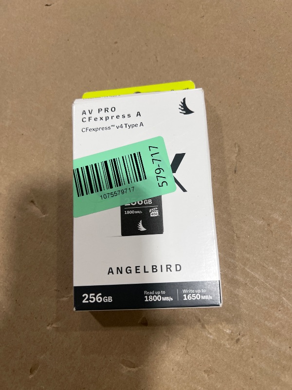 Photo 1 of Angelbird AV PRO CFexpress A v4 256 GB - CFexpress 4.0 Type A Memory Card - Compatible with Sony Alpha and FX - up to 8K+ RAW Video and Photo
