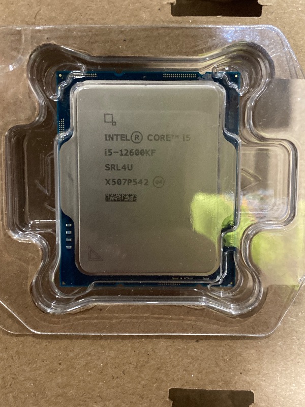 Photo 1 of Intel Core i5-12600KF processor 20 MB Smart Cache Box