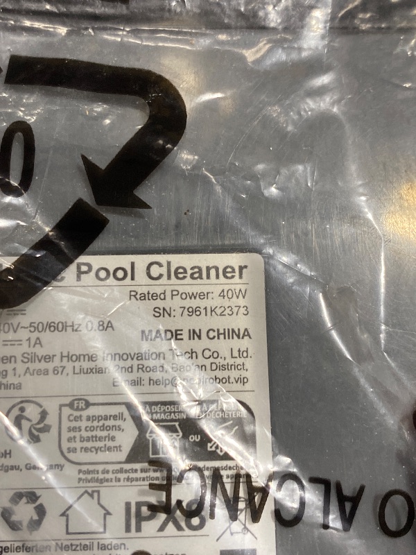 Photo 1 of (2026 Upgrade) Cordless Robotic Pool Cleaner, Automatic Pool Vacuum for Above Ground & Inground Pools, 180-Min Runtime, 3L Basket for Leaves & Debris, Auto-Parking, Powerful Suction up to 2200 Sq.Ft