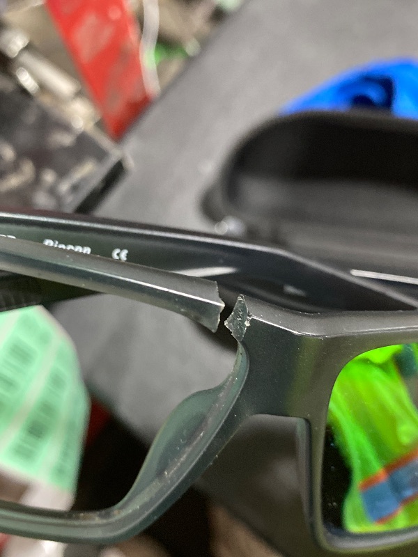 Photo 1 of Costa Del Mar Mens Rincon Fishing and Watersports Rectangular Sunglasses, Black/Green Mirrored Polarized-580G, 63 mm