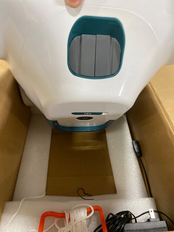 Photo 1 of (2026 Upgrade) Cordless Robotic Pool Cleaner, Automatic Pool Vacuum for Above Ground & Inground Pools, 180-Min Runtime, 3L Basket for Leaves & Debris, Auto-Parking, Powerful Suction up to 2200 Sq.Ft