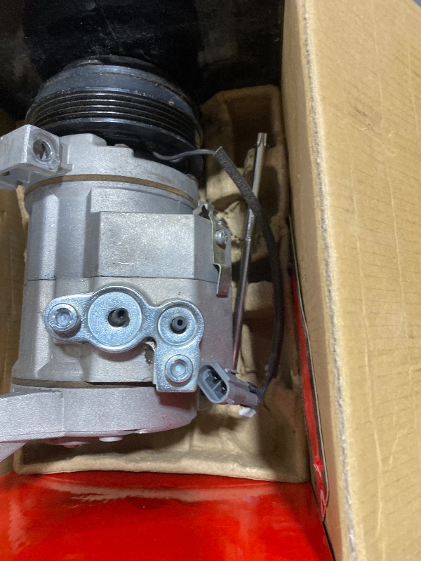 Photo 1 of A-Premium AC Compressor with Clutch - with 2 Mounting Holes - Compatible with Chevrolet, GMC Models - Silverado, Sierra, Tahoe, Yukon, Suburban, Express, Escalade, Savana, Avalanche, & More