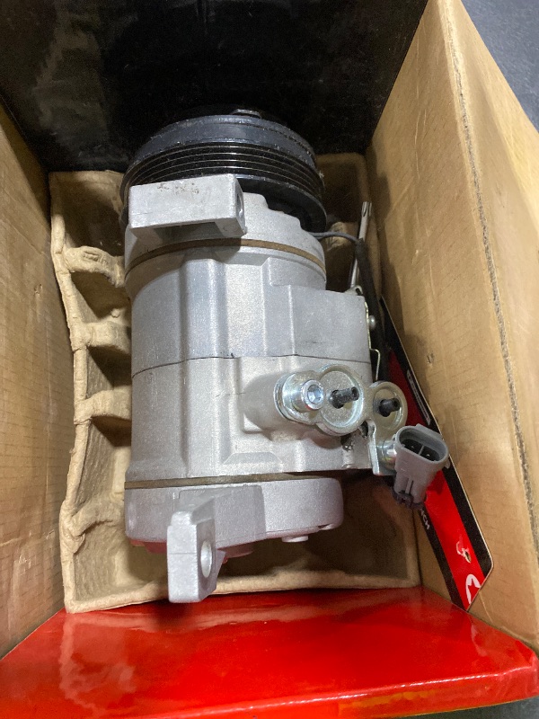 Photo 1 of A-Premium AC Compressor with Clutch - with 2 Mounting Holes - Compatible with Chevrolet, GMC Models - Silverado, Sierra, Tahoe, Yukon, Suburban, Express, Escalade, Savana, Avalanche, & More
