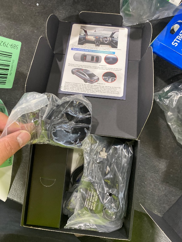 Photo 1 of Dash Cam Front and Rear, 1080P Dash Camera for Cars, 3 Channel Car Camera Front Rear and Inside with 32GB Card, Loop Recording, Night Vision, HDR, 24Hr Parking, G-Sensor
