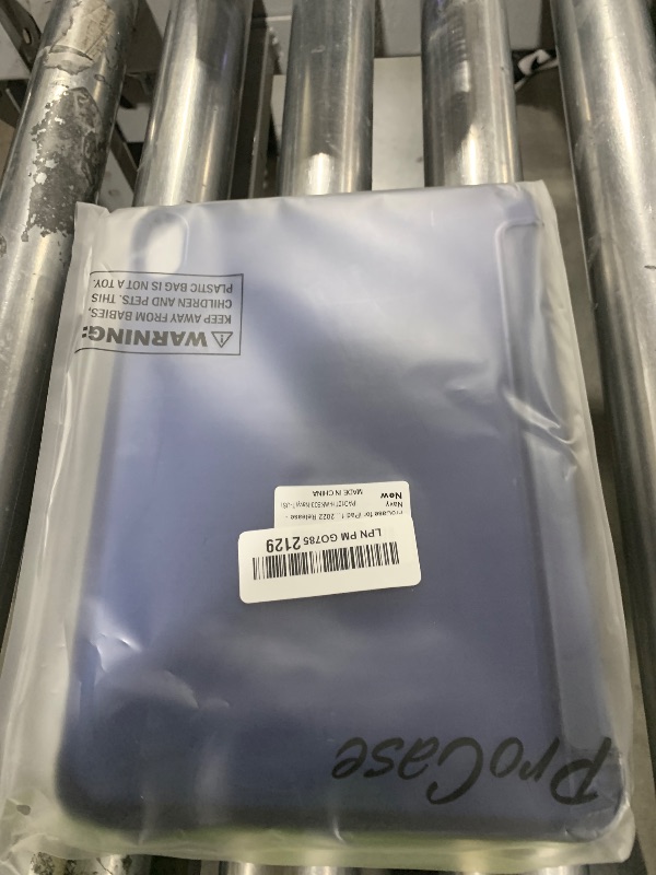Photo 1 of ProCase for iPad (A16) 11th Generation 11 Inch 2025/ iPad 10th Generation 10.9 Inch 2022 Case, Slim Smart Cover with Translucent Hard Shell Back, Supports Touch ID, Auto Wake/Sleep -Navy