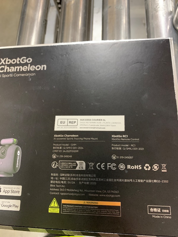 Photo 1 of XbotGo Chameleon AI Auto Sports Action Camera - 4K 60FPS Soccer Camera and Basketball Tracking Camera for Team Sports, Live Streaming, No Subscription, Works with iOS & Android (Lemon Green)