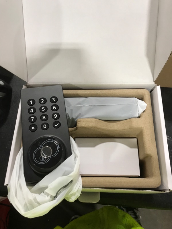 Photo 1 of Philips WiFi Keypad Door Lock with Handle, Built-in WiFi, APP Remote Control, Voice & Fingerprint Unlock, Smart Locks for Front Door with Auto Lock, Digital Front Door Lock Set, Keyless Entry Deadbolt