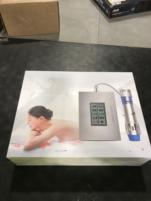 Photo 1 of Focused Shockwave Therapy Machine Extracorporeal Shockwave Therapy Machine for Body Masager Pain Relief Exercise Skeletal Injuries Plantar Fasciitis Shock Wave Therapy Device Home Use
