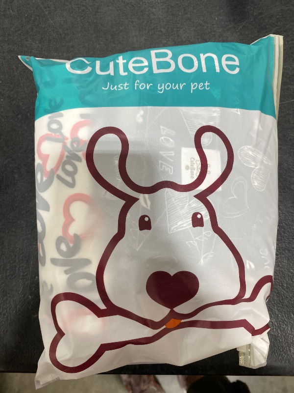 Photo 1 of CuteBone Washable Dog Diapers Female No Tail Hole 3 Pack Reusable Doggie Period Training Pants for Docked-Tail Frenchie French Bulldog Boston Terrier Without Tail WWD03L