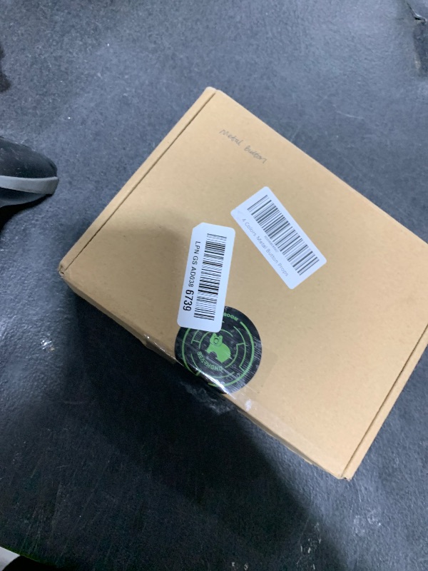 Photo 1 of Escape the Room 4 Colors Metal Button Props Press Buttons In Order or In the Same Time To Unlock Control 12V Magnet Lock For Exit Room Game