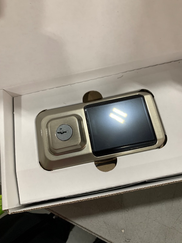 Photo 1 of Kwikset Halo Wi-Fi Smart Lock, Keyless Entry Door Deadbolt, Geofence Auto-Unlock, Grade AAA Certified, No Hub Required Easy Install, Satin Nickel Lifetime Finish Warranty, Touchscreen