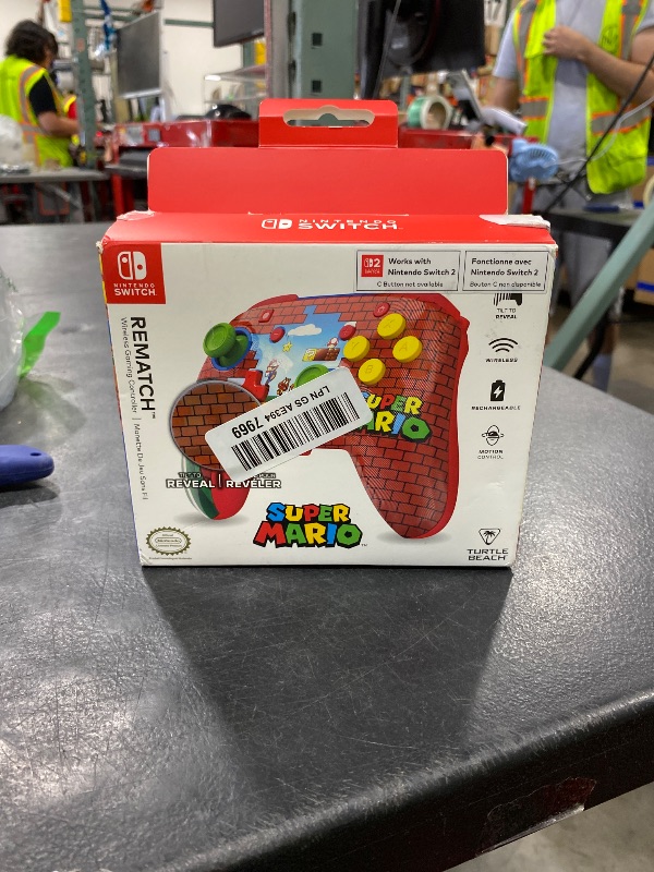 Photo 1 of Super Mario Nintendo switch controller color red