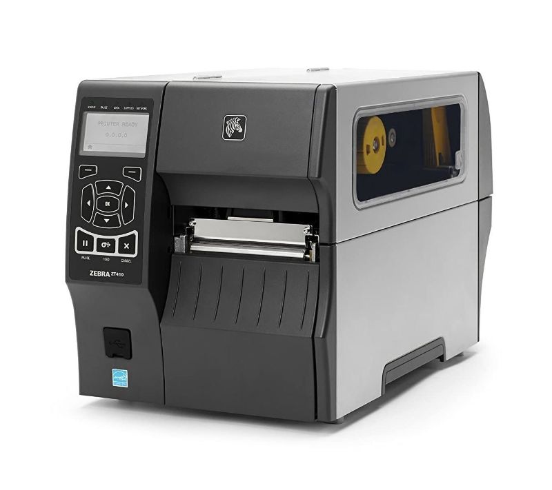 Photo 1 of Zebra ZT410 Barcode Label Printer, Thermal Transfer and Direct Thermal, USB/Ethernet Interface