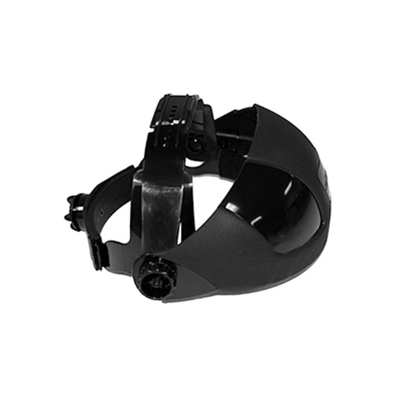Photo 1 of Sellstrom DP4 Series Replacement Crown with Universal Slot Adapter, Fits All USA Flip-Up Face Shields (Sold Seperately), Black, S32003