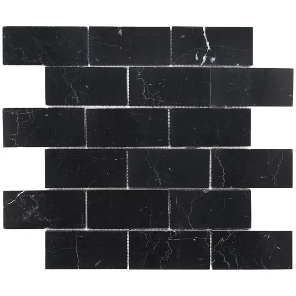 Photo 1 of 2'' x 4'' Marble Mosaic Floor Use Tile
