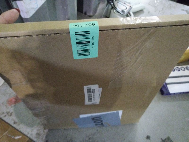 Photo 1 of ?1 Pack?Package Delivery Sign with 28 Inch Aluminum alloy Post Stakes, Two Adjustable Direction Arrows Please Place Packages in Box, 10x10 Inch Aluminum