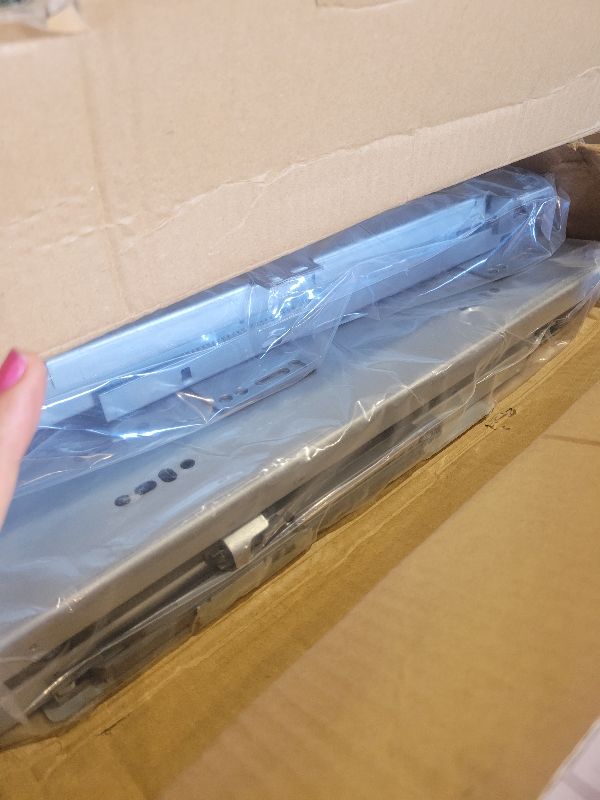 Photo 1 of 18 Inch Drawer Slides for Tall Cabinets, Top & Bottom Pull-Out Mount Drawer Tracks, Heavy Duty Drawer Rails with Soft Close Buffer, for Cabinets Wardrobes