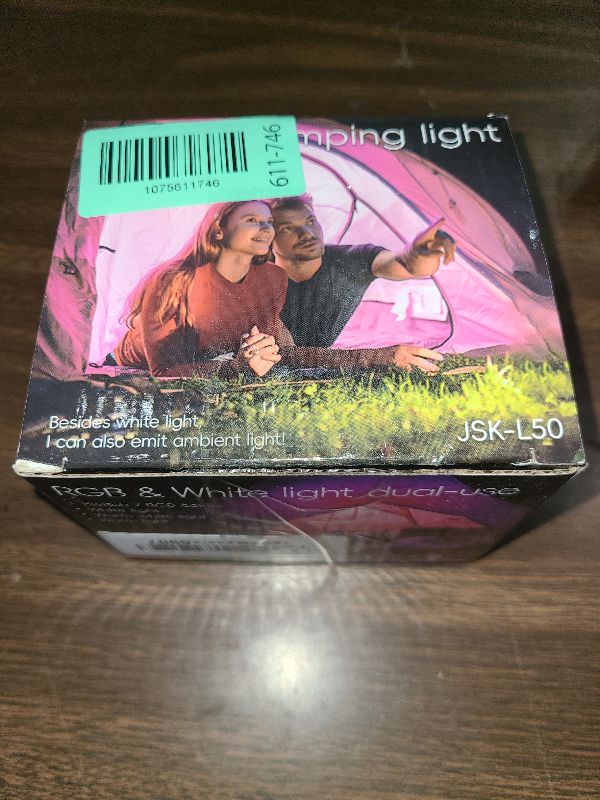 Photo 1 of 1000LM Camping Lantern Rechargeable, 11 Light Modes with RGB Color Changing Camping Lights, Portable Tent Light with Magnetic Base, Waterproof Emergency Hanging Light for Hurricane, Home, Camping