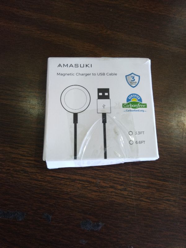 Photo 1 of ???? ???????? for Apple Watch Charger USB Magnetic Fast Charging Cable Portable Wireless Charging Accessories Compatible with iWatch Series 11/10/9/8/7/6/5/4/3/2 Ultra 3/2/SE-3.3FT