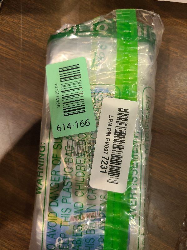 Photo 1 of 0.5 Gallon 250 pcs Mini Clear Trash Bags, Tiny Strong Garbage Bags,Small Plastic Bags for Desktop Trash Bin, Tiny Bathroom Trash Can Bin Liners,Mini Bags for Waste Basket Liner,Fit 2 Liters-Clear