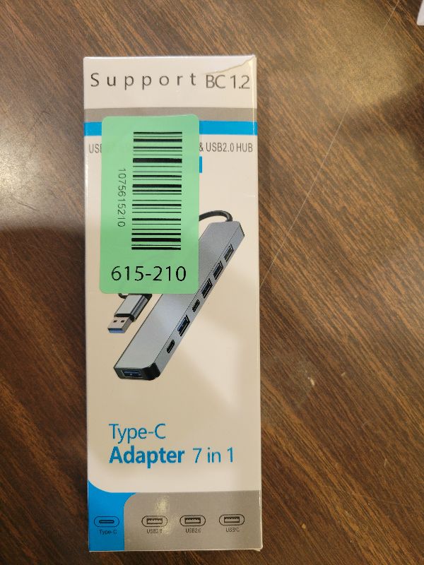 Photo 1 of ?Upgrade? USB C/USB Hub, BERLAT Aluminum 7 in 1 USB C & USB Hub with USB 3.0, USB 2.0 Ports for PC/Laptops/MacBook Pro/Air/iMac/iPad and More Devices