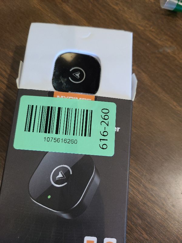 Photo 1 of ?2026 Upgarded?Wireless CarPlay Adapter for iPhone, Mini USB Design for Cars with Wired CarPlay, Fast Connection,5.8GHz WiFi,No Delay, Compatible with iOS 10+ & iPhone 6+, USB/Type C,Plug and Play