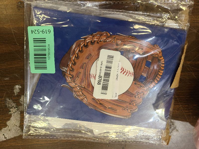 Photo 1 of 2 Pcs Happy Birthday Baseball Banner Baseball Party Decorations