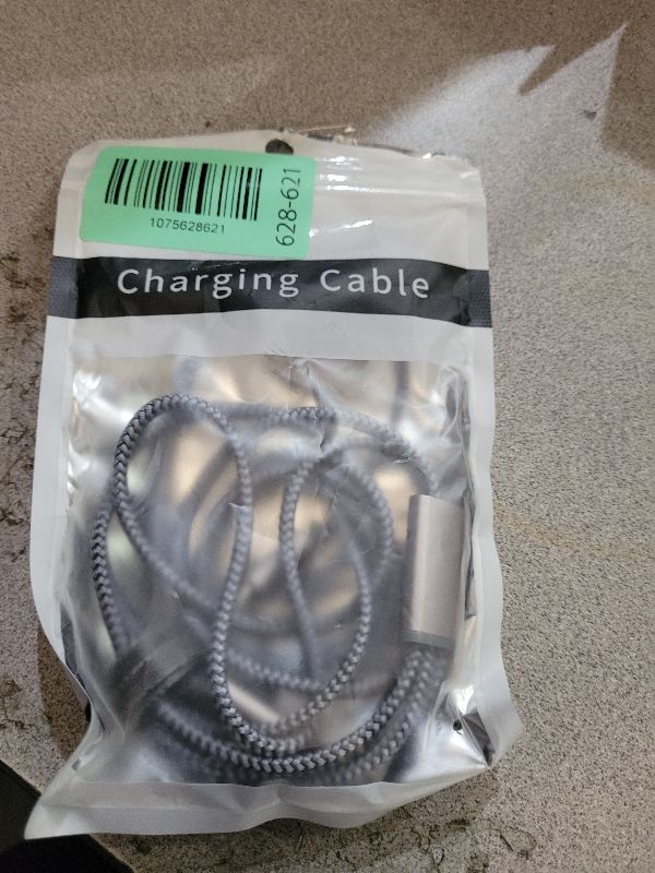 Photo 1 of 1Pack Multi Charging Cable Cord for Travel Essentials,Apple Watch Charger,iPhone Charger,[3-in-2] Type C/L Cable Portable Designed for iWatch,iPhone 17-8,Galaxy S25-21,AirPods,iPad-4FT Gray