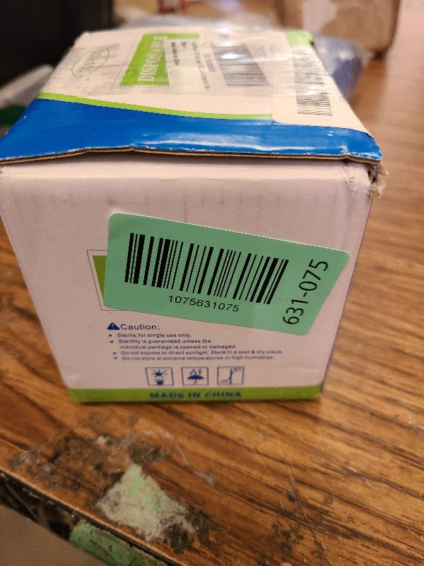 Photo 1 of 100Pack 27 Gauge 1/2 Inch Syringe Needles, Disposable Luer Lock Sterile Supplies