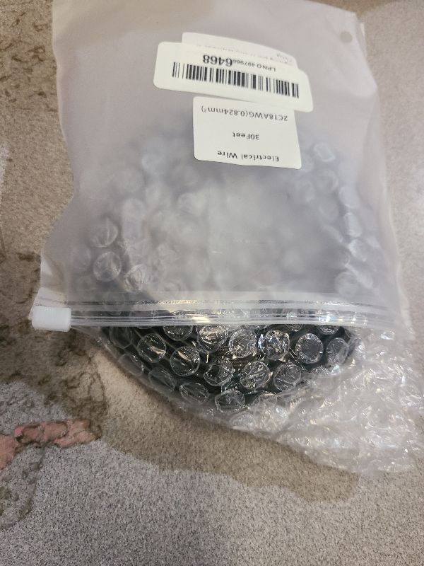 Photo 1 of 18 Gauge Wire 2 Conductor Electrical Wire, 18 AWG Wire Stranded PVC Cord, 12V Low Voltage/Oxygen-Free Tinned Copper/Flexible 18/2 Cable for Automotive Marine LED Strips Lamps Lighting (30FT/ 9M)