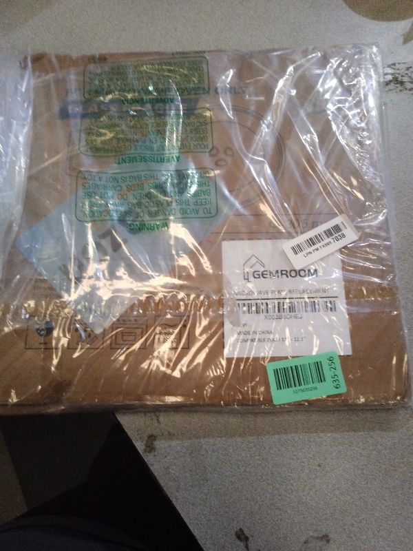 Photo 1 of 12" Whirlpool Microwave Glass Plate Replacement W11367904 W11291538 W10337247 W11443145, Compatible with Whirlpool Microwave Glass Turntable Plate WMH31017 WML55011 Whirlpool 12 Inch Microwave Plate