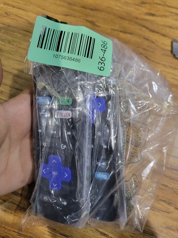 Photo 1 of (2 Pack) Replacement Remote Control for Roku Express, for Roku Premiere, for Roku Box, for Roku Player, for Roku 1 2 3 4 -?NOT for Stick or TV?