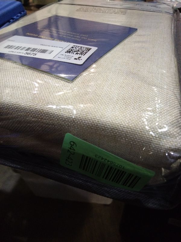 View 2 of 100% Blackout Shield Blackout Curtains for Bedroom 84 Inches Long, Back Tab/Rod Pocket Living Room Drapes, Thermal Insulated Blackout Curtains 2 Panels Set, 50" W x 84" L, Cream