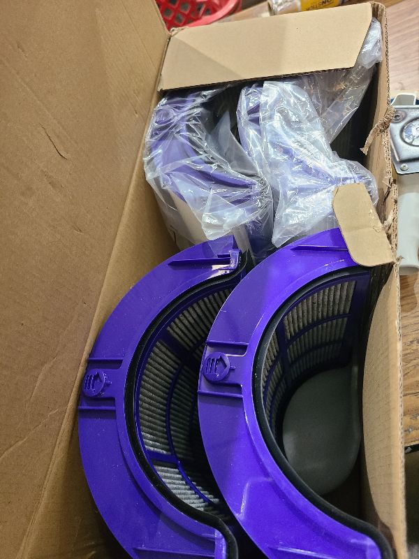 Photo 1 of 360 Combi Glass HEPA + Carbon Air Purifier Filter Replacement for Dyson HP10 HP07 TP10 TP09 TP07 TP06 TP04 TP4A HP04 HP06 HP09 HP4B PH01 PH02 PH03 PH04 DP04 Pure Cool Hot Humidify Fan, 2 Pack, Blue