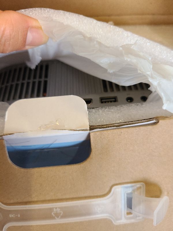 Photo 1 of [Short Throw/Built in Apps] Projector 4K with WiFi and Bluetooth, 2000ANSI TOF Auto Focus Keystone Smart Projector for Dolby Audio Home Theater Movie, Kogata Outdoor Projector Portable Ceiling Gray