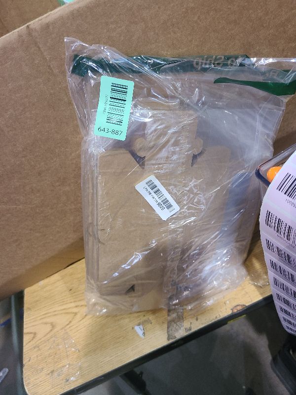 Photo 1 of 100 Pcs Macaron Boxes with Window Bakery Boxes Long Rectangle Treat Containers for Cookies, Donuts, Pastry, Cookies, Chocolate Covered Strawberry, Brown