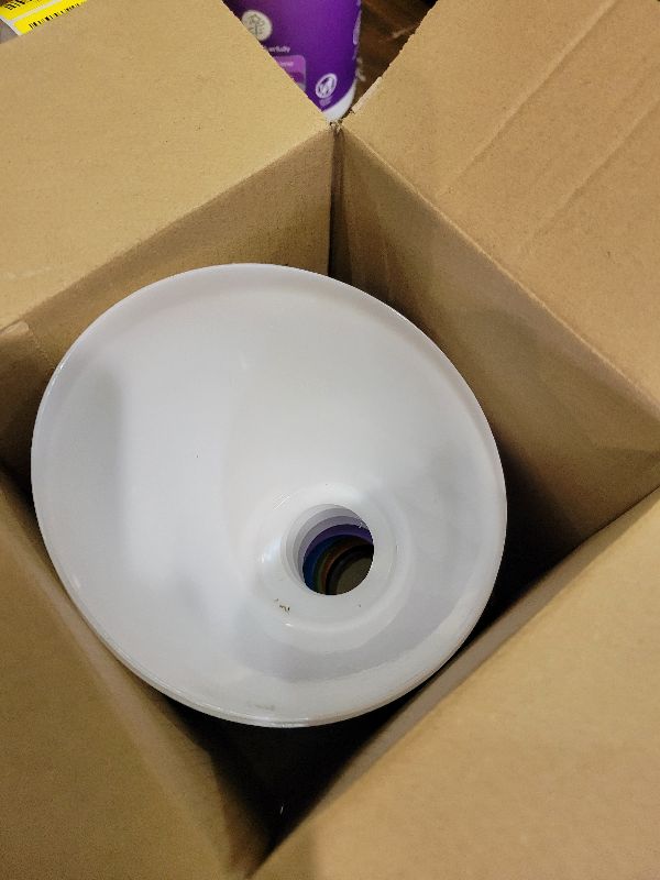 Photo 1 of 10 PCS Plastic Lampshade Horseshoe Lamp Shade,1.61'' Hole Diameter Medusa Floor Lampshade, Replacement Lamp Shade Cover for Multi-Head Standing Lamp Chandelier, Pendant Light, Wall Sconces Series