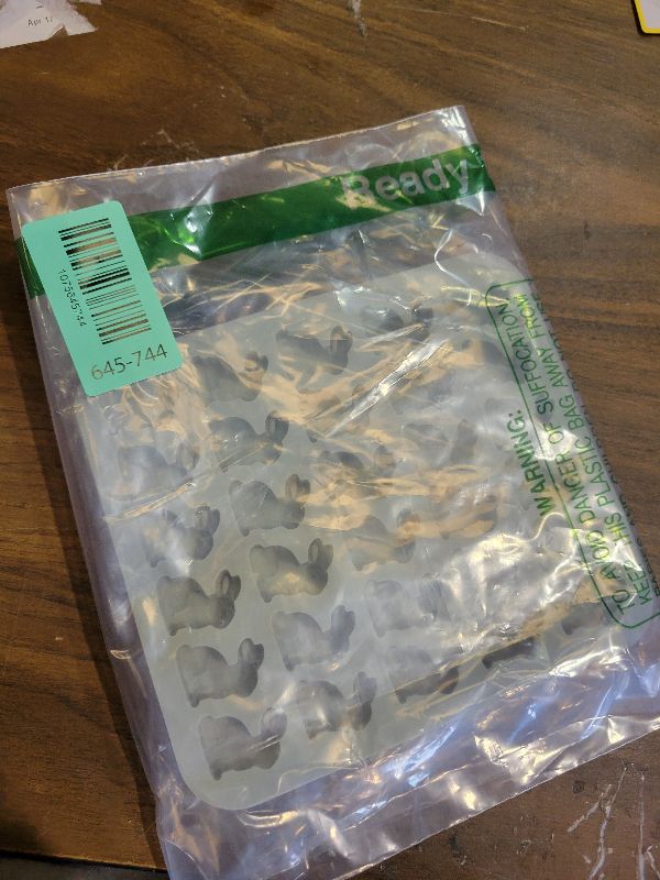 Photo 1 of 2 Pack Bunny Silicone Molds, 30-Cavity Mini Rabbit Chocolate Molds Shape Tray for Cake, Pudding, Gummy, Jello, Ice Cube, Biscuits and Cake Decorating, DIY Crafts