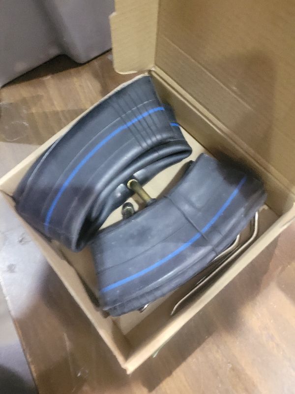 Photo 1 of (2-Pack) 12" (12 1/2 x 2 1/4) Thicker Inner Tubes for Electric Scooters and Mini Bikes, Compatible with 12.5x2.25-12x2.125 Inflatable Tires (Includes 2 Tire Levers for Easy Replacement).