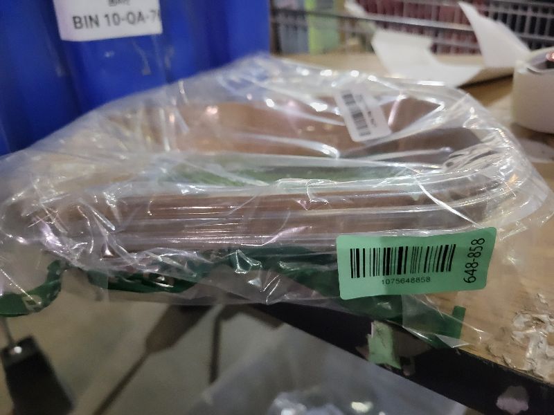 Photo 1 of 130PCs Air Fryer Liners Disposable for Ninja SL401/SL451, Rectangle Baking Parchment Paper Ninja DoubleStack XL Air Fryer Inserts Accessories, Food-Grade Paper Liners for Ninja DZ201/DZ401/DZ550