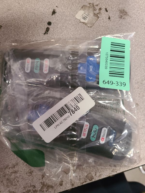 Photo 1 of (Pack of 2) Replacement Remote Control Only for Roku TV, Compatible for TCL Roku/Hisense Roku/Onn Roku/Sharp Roku/Element Roku/Westinghouse Roku/Philips Roku Smart TVs (Not for Roku Stick and Box)