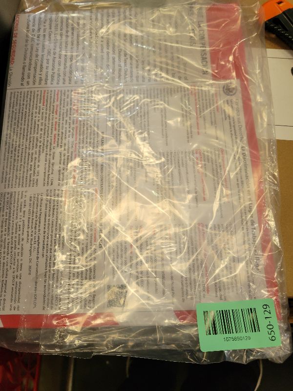 Photo 1 of 2026 Texas State and Federal Labor Laws Poster – OSHA Compliant Laminated 24" x 36" English and Spanish Bundle 2 Pack Folded