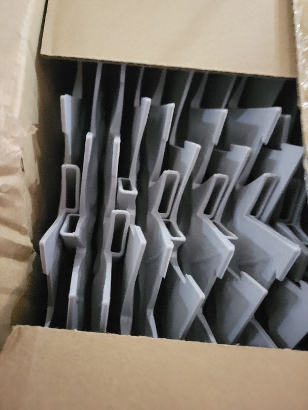 Photo 1 of 20Pcs Garden Edging Border, 21Ft Marbled Design Garden Landscape Edging Borders with 20 Pcs Stakes, Plastic Garden Fence Lawn Edging Border for Flower Bed, Yard, Patio, and Pathway Landscaping