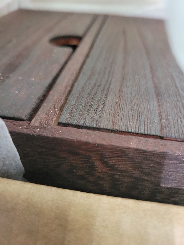 Photo 1 of 2-Drawer Desk Organizer Rustic Wooden Drawer Organizer for Storing Small Items Wood Countertop Drawer Organizers Storage Drawers for Desk Heavy Carbonization Farmhouse Storage Box (7 x 7in)