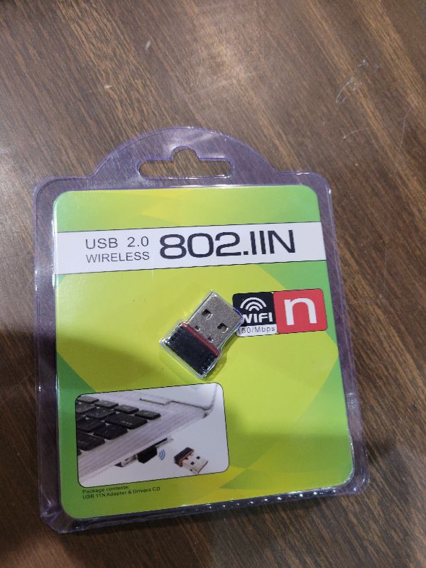 Photo 1 of 150Mbps USB WiFi Adapter for Raspberry Pi, LOTEKOO Wireless Network Card Adapter WiFi Dongle for Desktop Laptop PC Windows 10 8 7 MAC OS