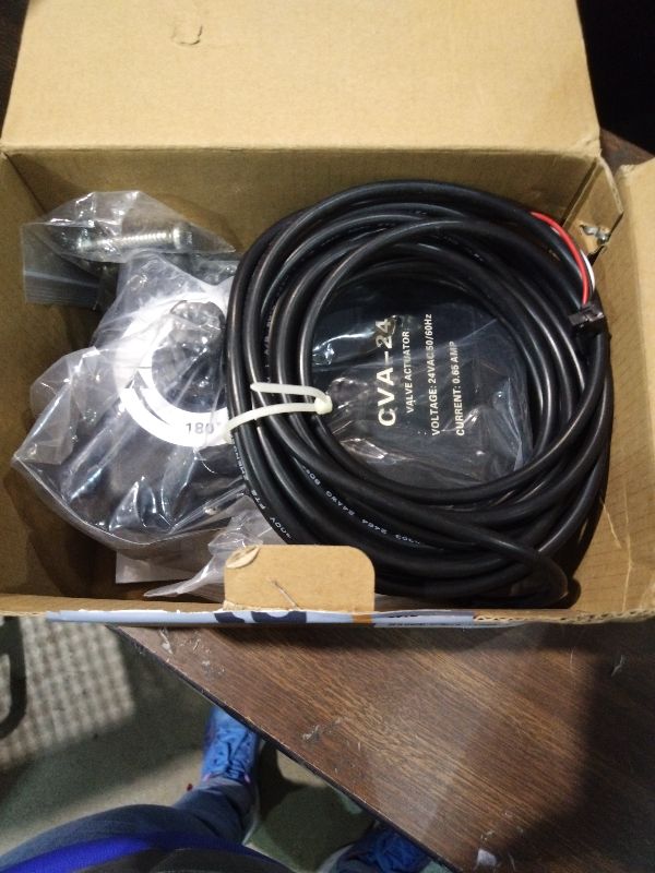 Photo 1 of CVA-24T Valve Actuator 3-Port CVA-24T Valve Actuator Compatible with All 24VAC Control Systems, Replacement for Pentair 263045 Valve Actuator, 24 Volt AC, 180 Degree Rotation, 3-Wire, 25-Feet
